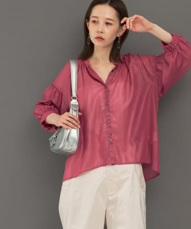 チンツシアーギャザーブラウス[RA46-23K601]｜URBAN RESEARCH公式ファッション通販