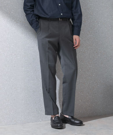 『洗濯可/防シワ』LIFE STYLE TAILOR　クリアツイルウォッシャブルパンツ