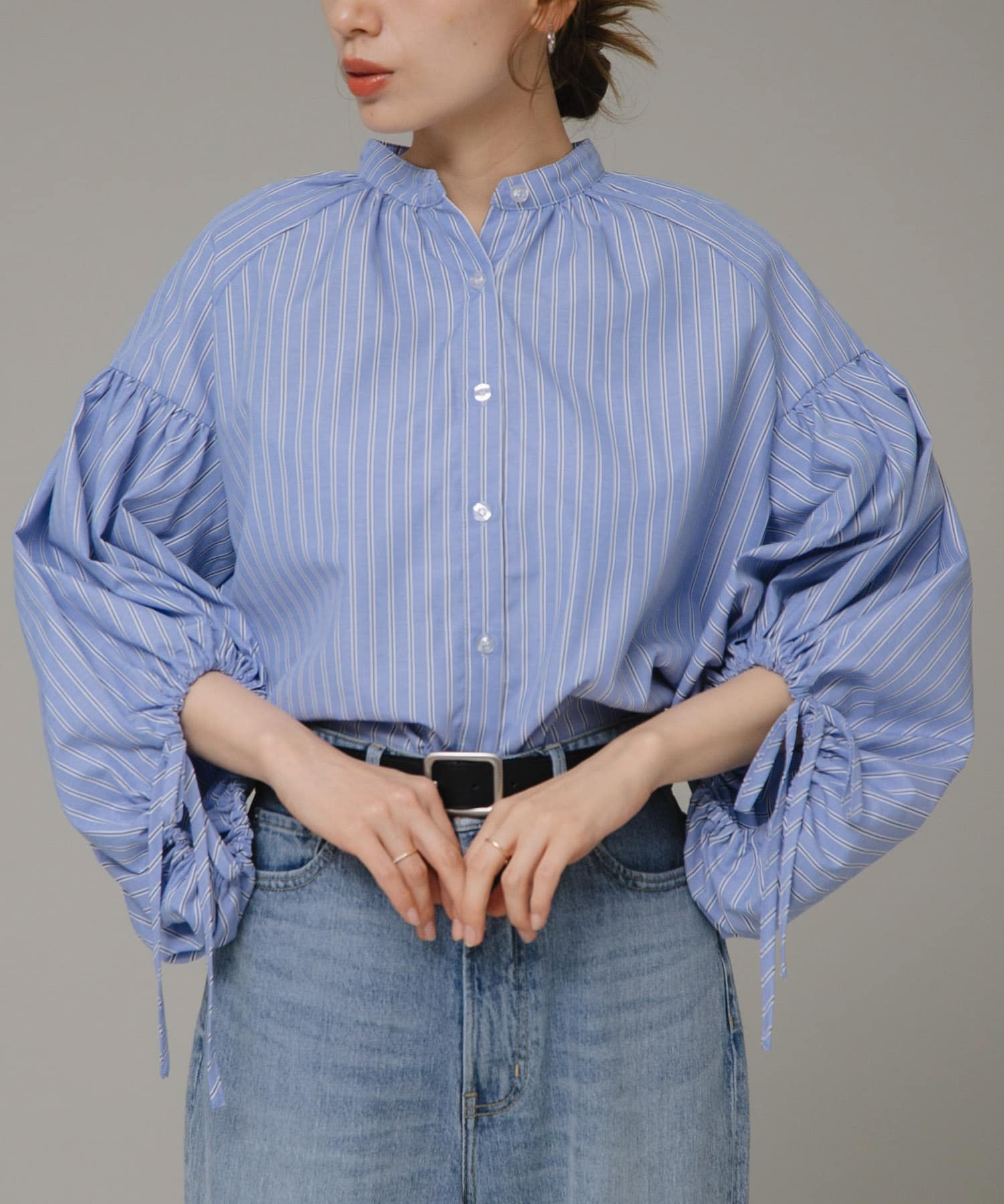 ボリュームスリーブリボンブラウス[LA46-23R001]｜URBAN RESEARCH公式ファッション通販
