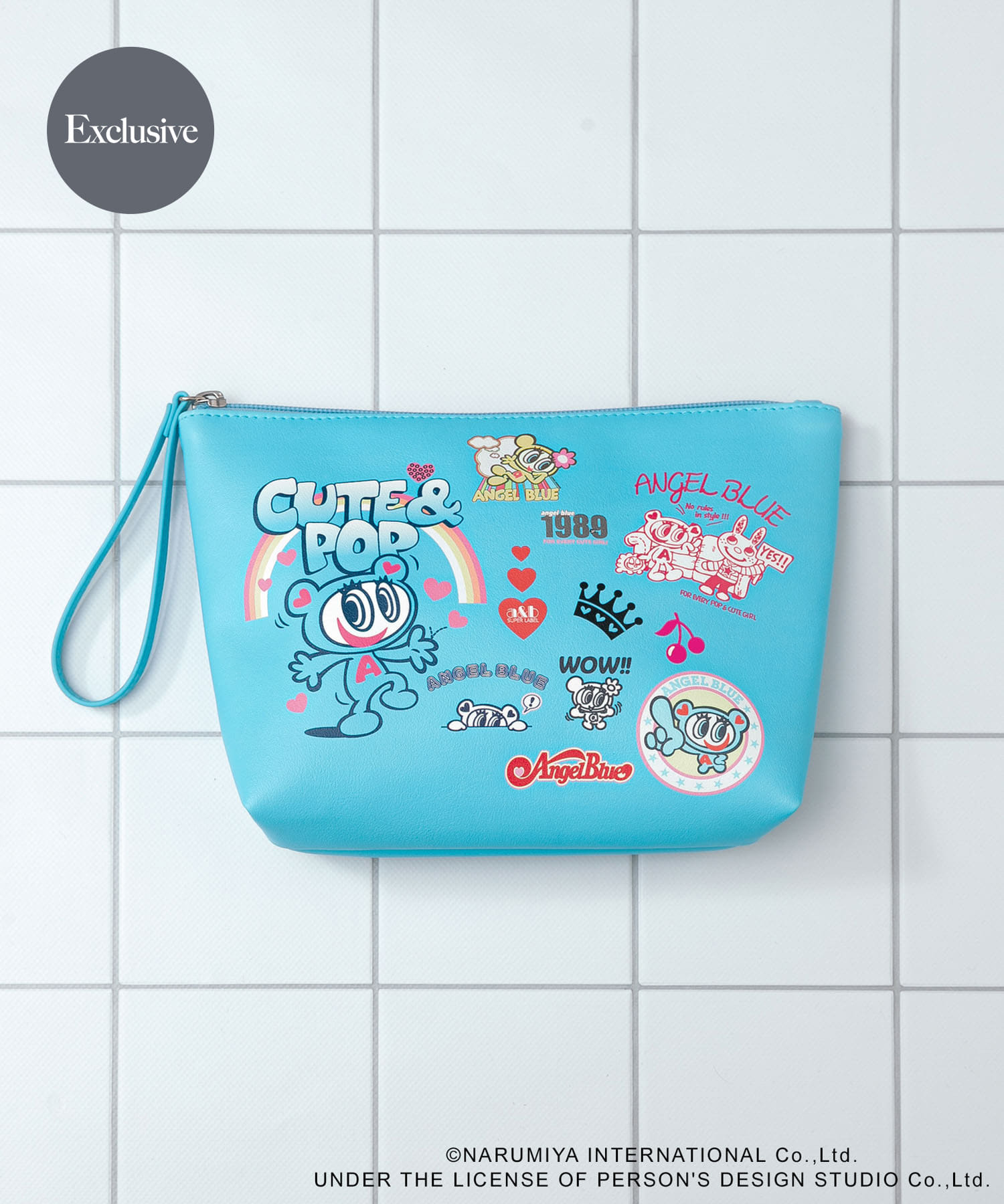 エンジェルブルー ☆ポーチとお買い物袋☆ 温