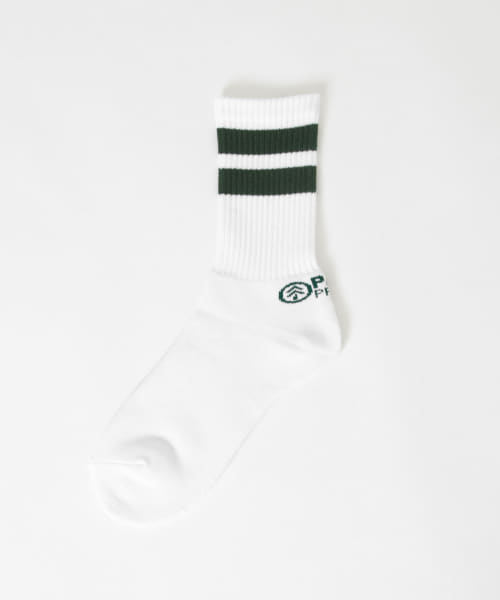 PARKS PROJECT　PARKS LOGO LINE SOCKS