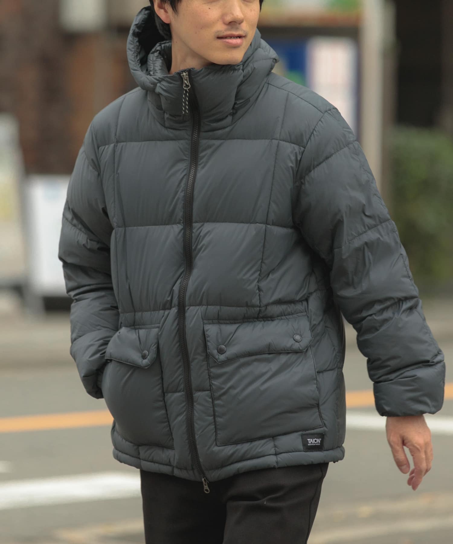 TAION Packable Volume Down Hood[IT47-17C005]｜URBAN RESEARCH