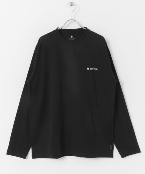Snow Peak Apparel　SP Onepoint Logo Long-Sleeve TEE