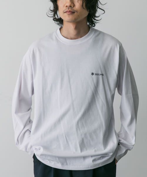Snow Peak Apparel　SP Onepoint Logo Long-Sleeve TEE