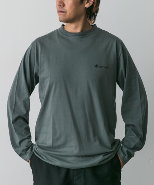 Snow Peak Apparel　SP Onepoint Logo Long-Sleeve TEE