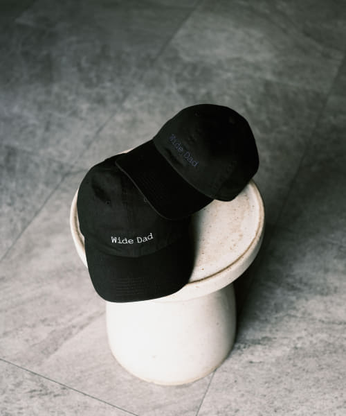 [URBAN RESEARCH][WIDE DAD CAP]