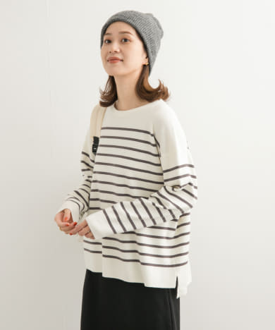 人気提案 パネルボーダーKNIT[DR47-22E117]｜URBAN RESEARCH公式 トップス