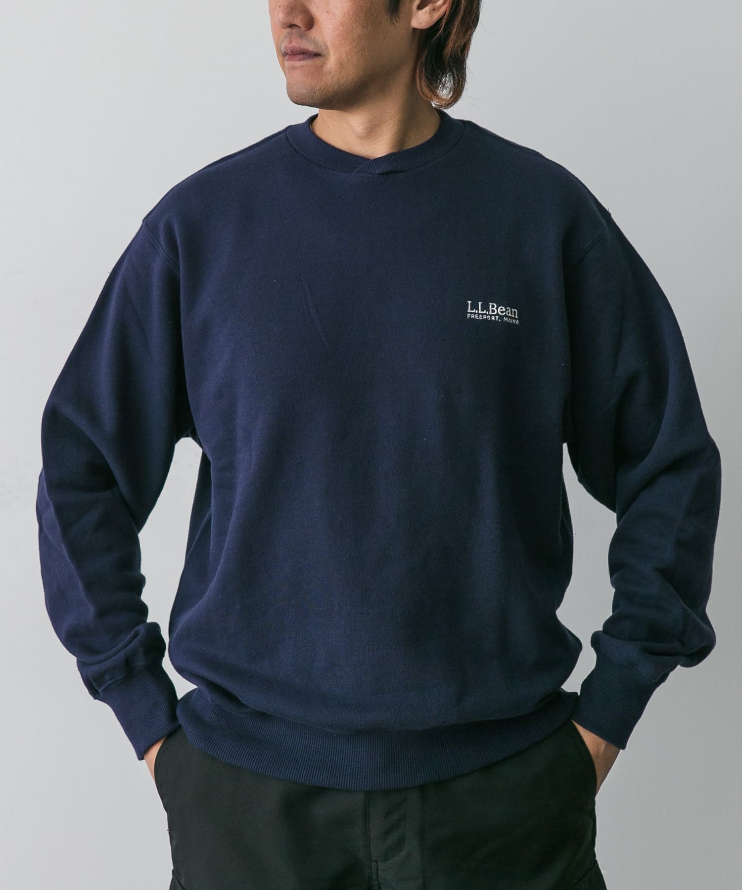 L.L.Bean Smithfield Crewneck Sweat[DM46-4475-7048]｜URBAN