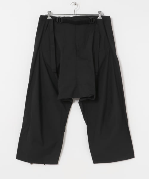 ACRONYM　ultra wide web belt Trousers