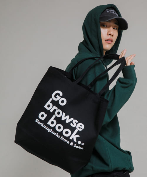 BLANKMAG　Go browse Tote Bag