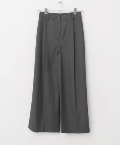 Et demain　Wool wide-leg trousers