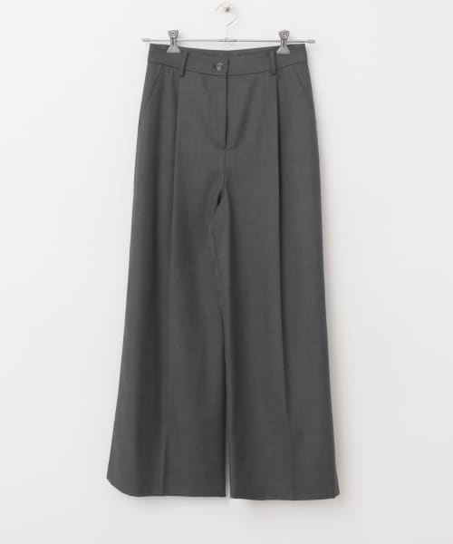 Et demain　Wool wide-leg trousers