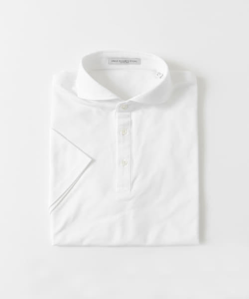 LIFE STYLE TAILOR　カッタウェイ半袖プルオーバー