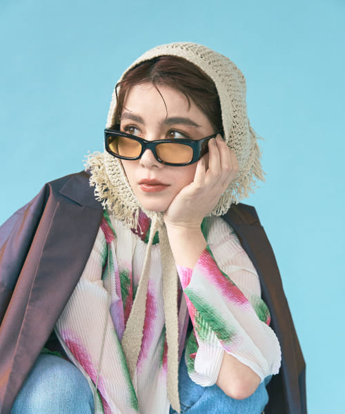 PORT TANGER　SAUDADE 2 MYRRHT TORTOISE ACETATE
