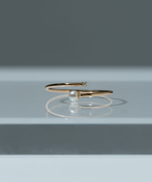 ff by decor urban research　dia pearl ring