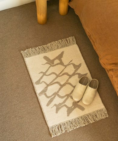 TWEED MILL 70-190 Lambswool Knee Rug[LM47-70-190-WP]｜URBAN