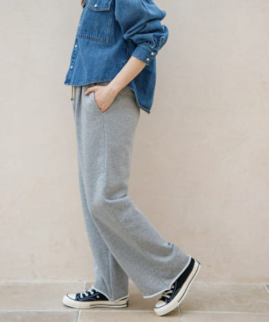 『WEB限定』スウェットワイドパンツ