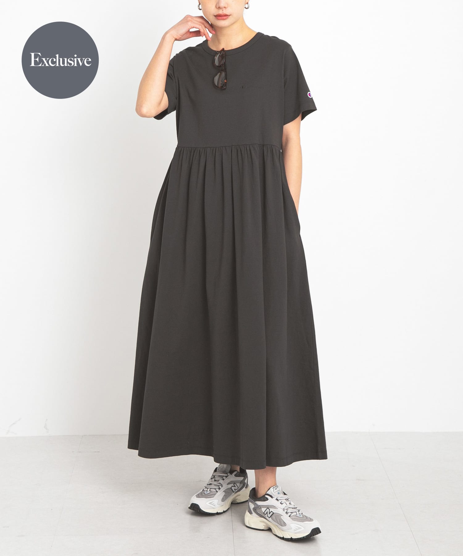 別注』Champion×Sonny Label ギャザーワンピース[LWA5-CWSB342