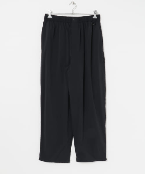 dDdDdDd　NYLON WIDE TAPERED PANTS