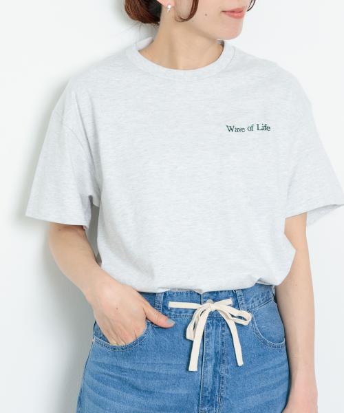 GLASSY SEA　wave of life t-shirts