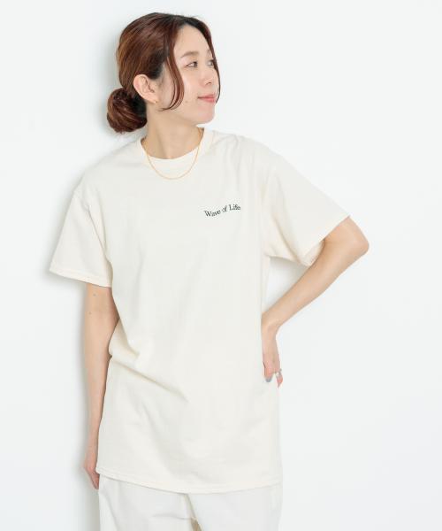 GLASSY SEA　wave of life t-shirts