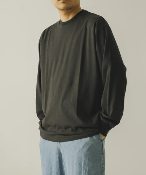 A PRESSE　Cashmere Blend LS T-Shirt