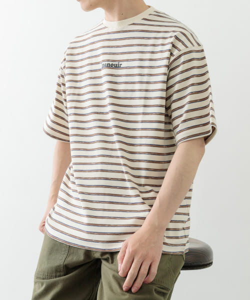 ビンテージライク ボーダーTシャツ