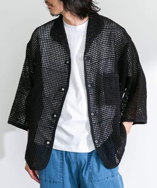 ARMY TWILL　Cotton Mesh Shirts