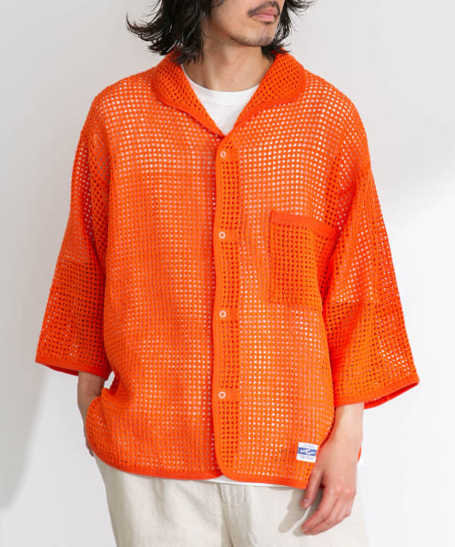 ARMY TWILL　Cotton Mesh Shirts