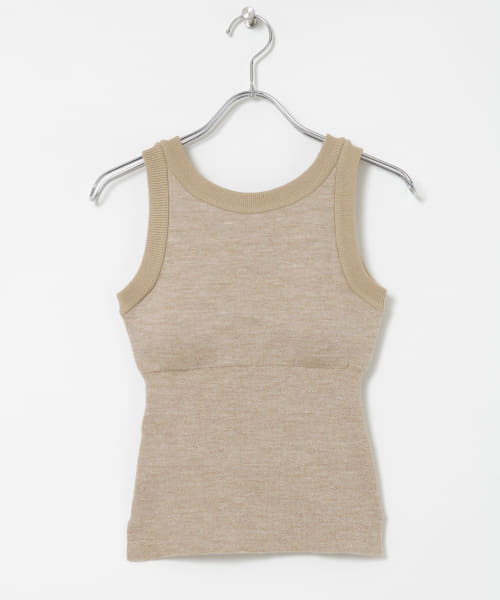 nakes　Summer Wool & Linen Tank