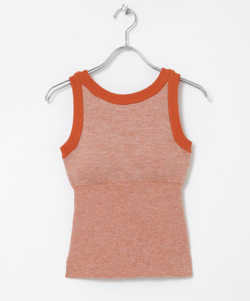 nakes　Summer Wool & Linen Tank