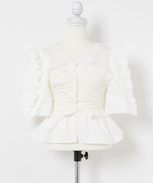 old honey　68℃ bustier shirt