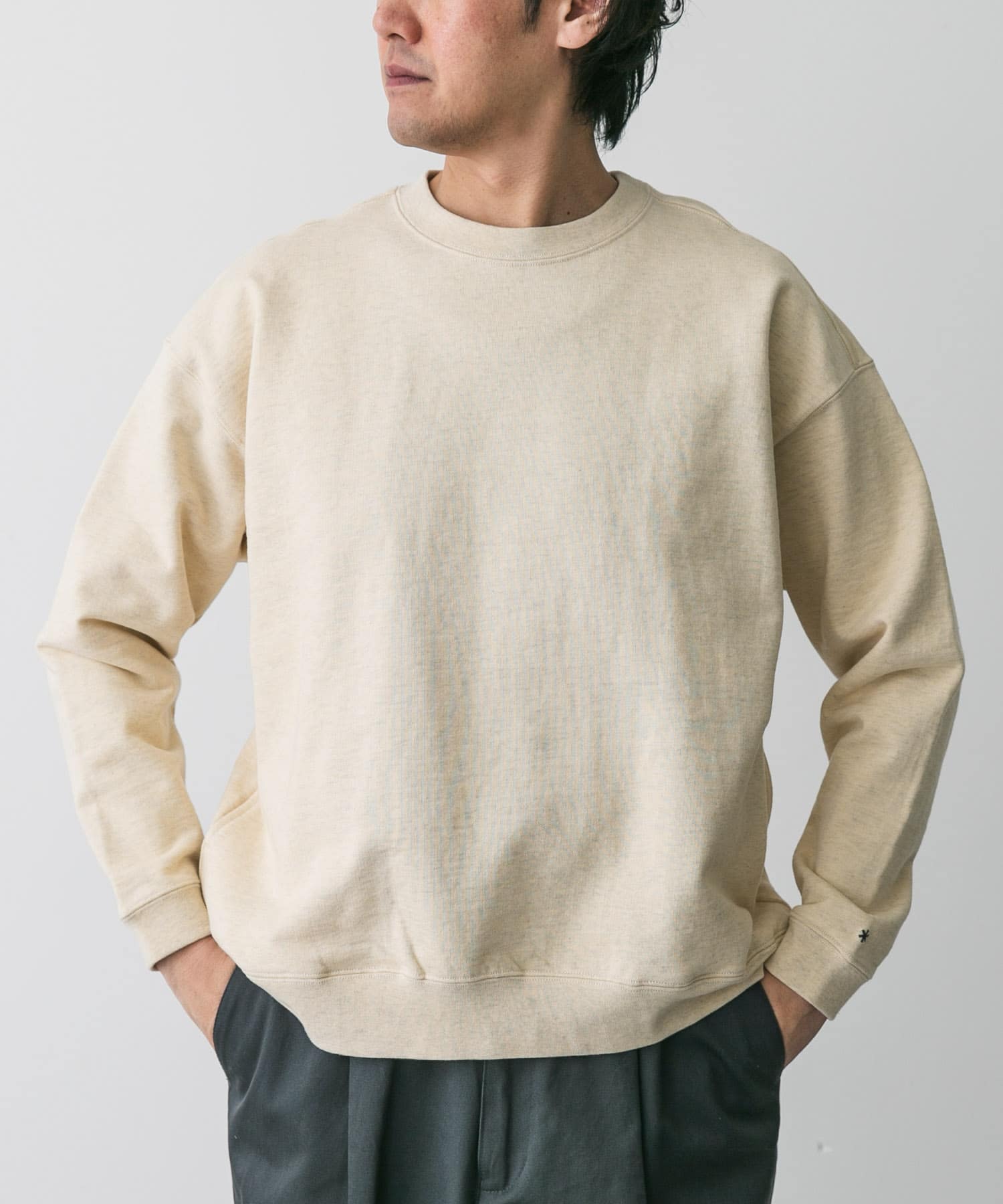 Snow Peak Apparel Recycled Cotton Pullover[DMA4-SW-25SU403