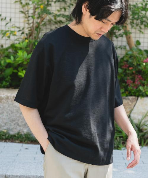 JAPAN FABRIC リネンライクTシャツ