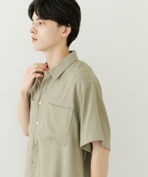 ソフトツイルWPKレギュラーカラーショートスリーブシャツ