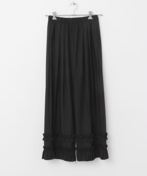 Mewl　ダブルフリルワイドパンツ