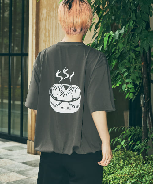 551蓬莱×UR　ドロストショートスリーブTシャツ