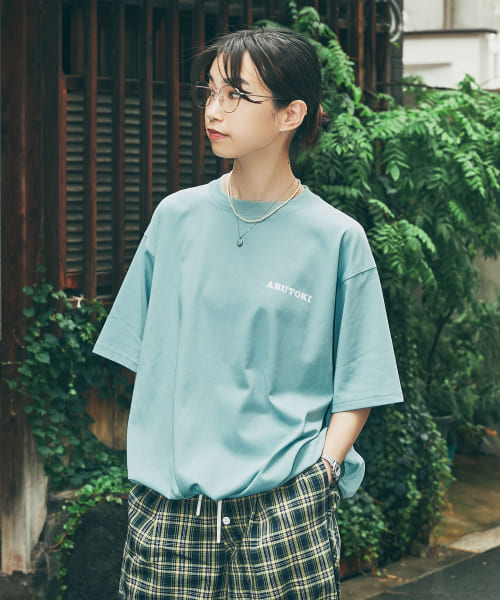 551蓬莱×UR　ドロストショートスリーブTシャツ