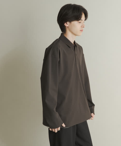 カノコルーズロングスリーブポロシャツ