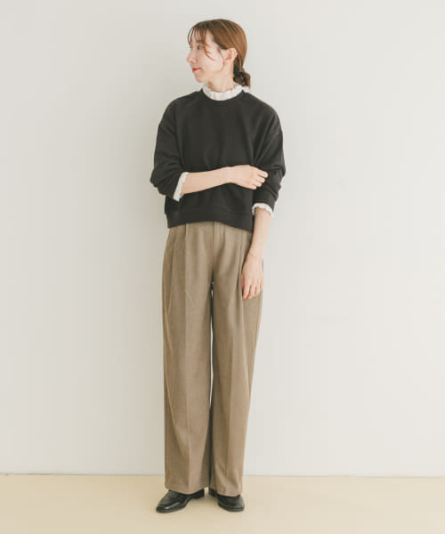 コーデュロイストレートパンツ