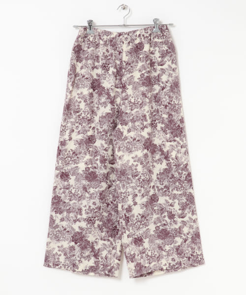 mizuiro ind　print easy pants