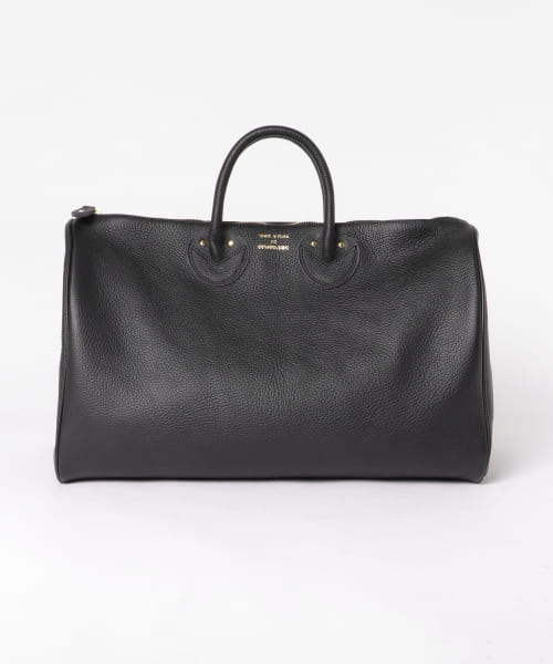 YOUNG&OLSEN　EMBOSSED LEATHER BOSTON M