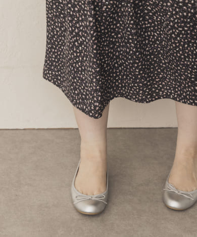 『35～39サイズ展開』『MADE IN JAPAN』NOHEMI　プレーンバレエシューズ