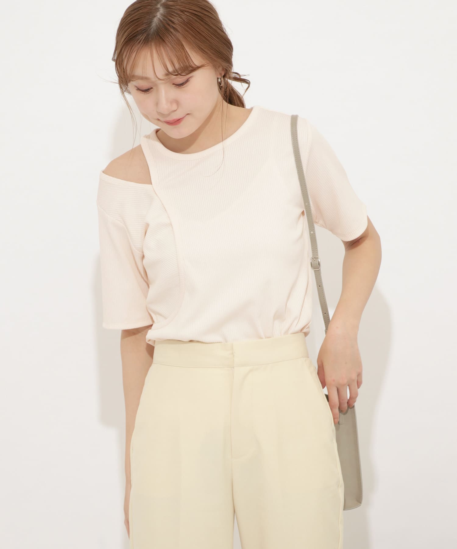 新品 アーバンリサーチ SonnyLabel アシメネックカットソー ワンピース