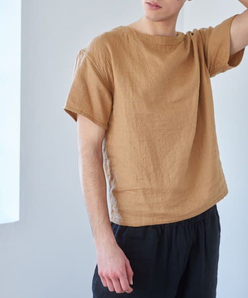 URBAN RESEARCH×UCHINO　マシュマロガーゼMENS S/S TOPS