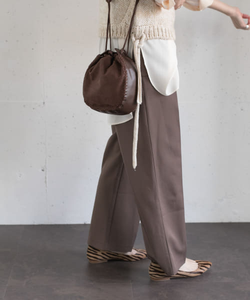 Lirica　high-west pants