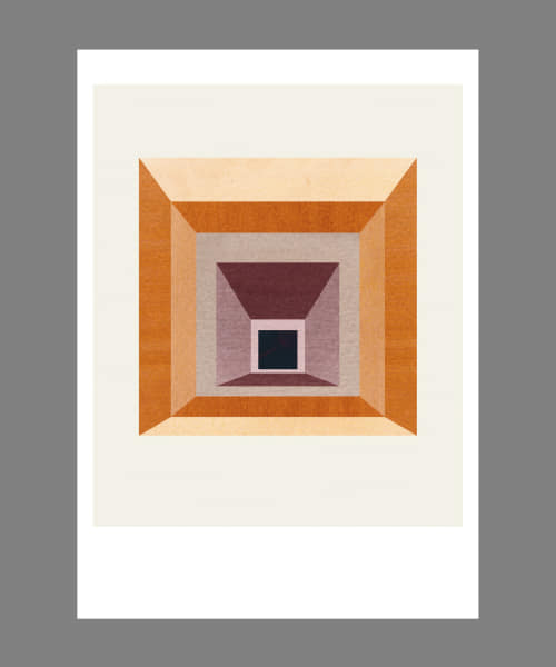 STILLEBEN PRINT COLL　Sienna Square No.26