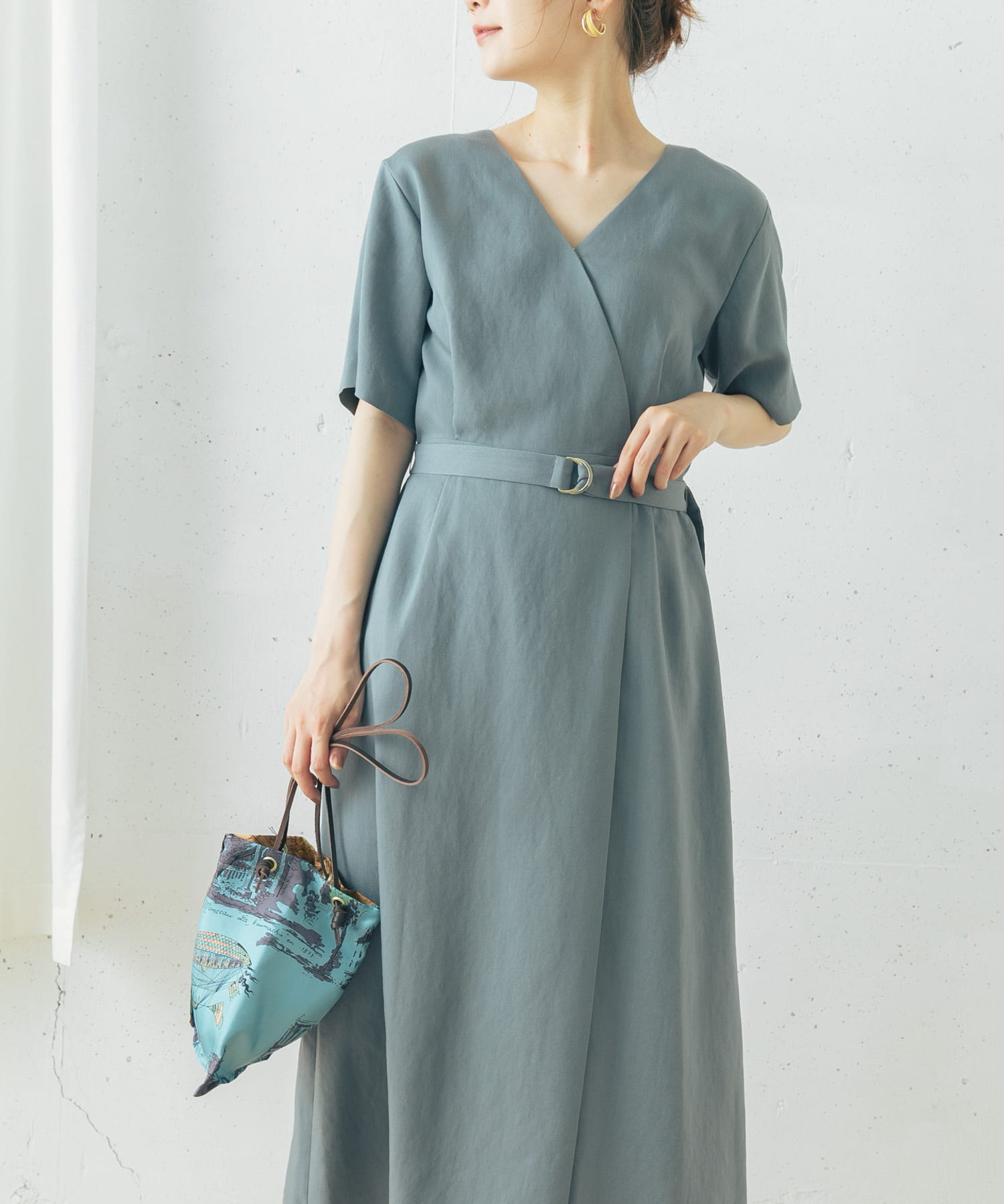 リネン混カシュクールワンピース Ra15 26s003 Urban Research公式ファッション通販