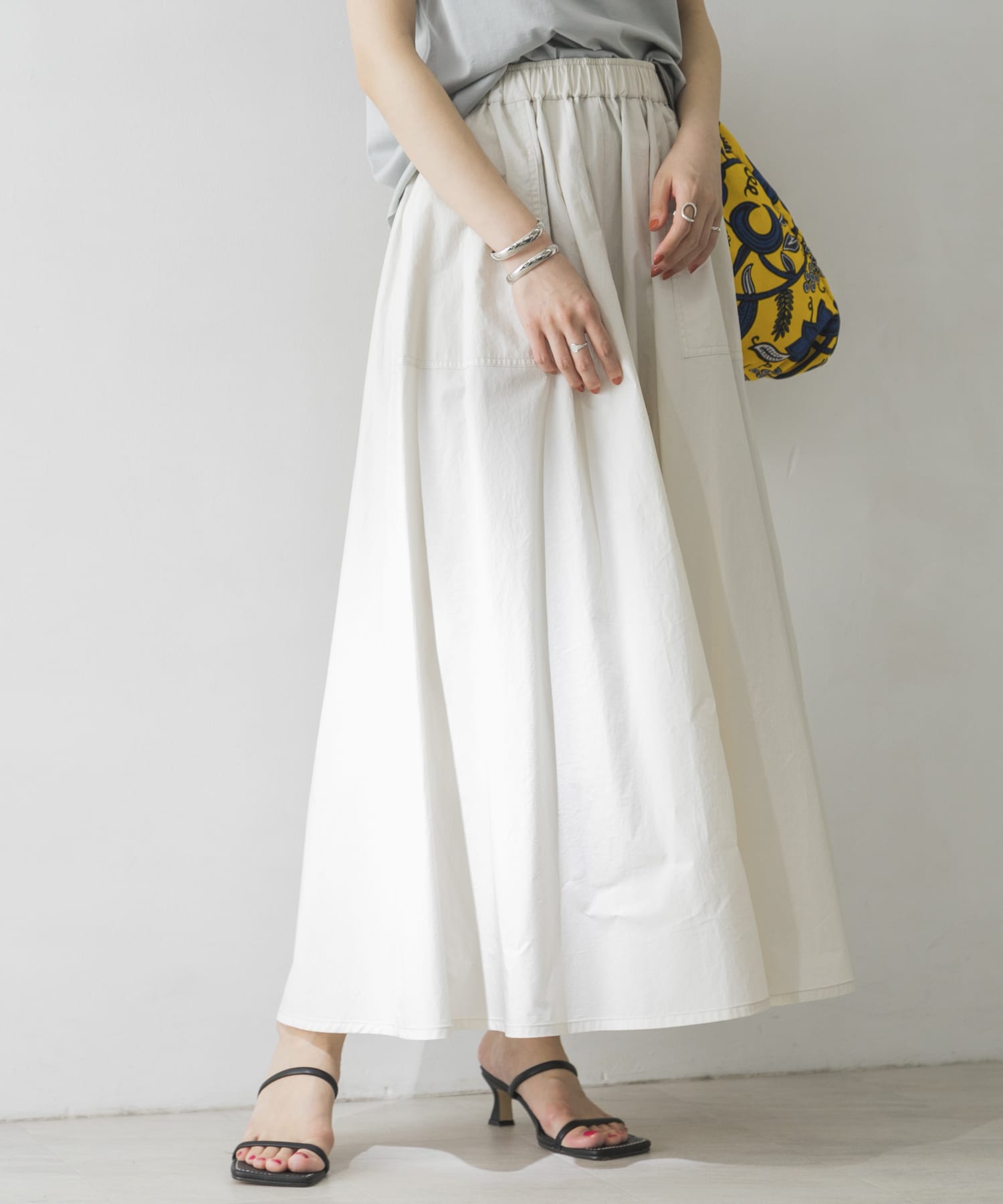 コットンギャザーマキシスカート Ur15 25n001 Urban Research公式ファッション通販