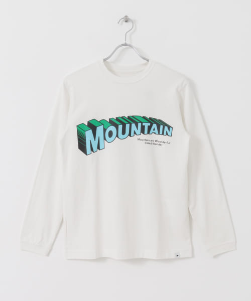 and wander　MNT by JERRY UKAI LS T-SHIRTS